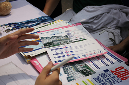 Lịch tư vấn  tuyển sinh